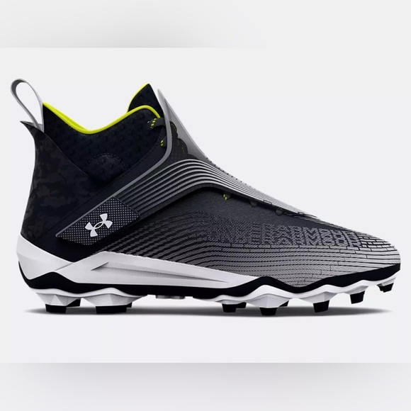 NEW Under Armour Men\'s Sz‎ 12 UA Highlight Hammer MC Football Cleats 3025085-001 main image 4
